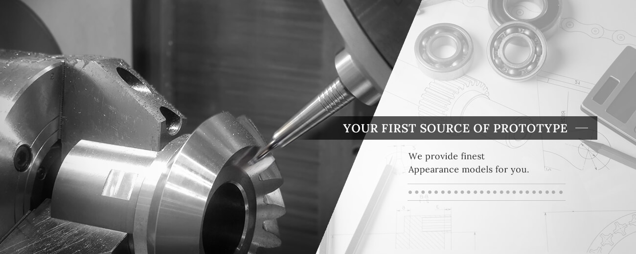 Precision CNC machining a metal prototype part, with CMM inspection ensuring quality for appearance 